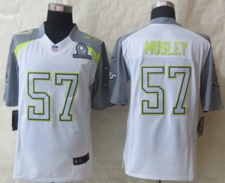 Nike Team Carter #57 C.J. Mosley 2015 Pro Bowl White Elite Jersey