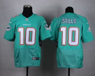 Nike Miami Dolphins #10 Kenny Stills 2013 Green Elite Jersey