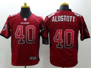 Men's Tampa Bay Buccaneers #40 Mike Alstott Nike Drift Fashion Red Elite Jersey