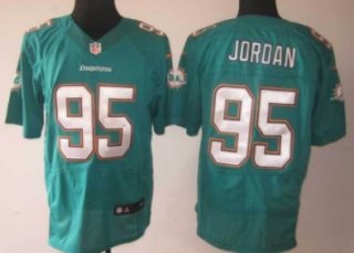 Nike Miami Dolphins #95 Dion Jordan 2013 Green Elite Jersey