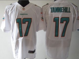 Nike Miami Dolphins #17 Ryan Tannehill 2013 White Elite Jersey