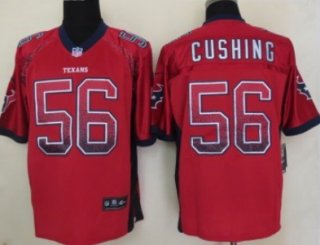 Nike Houston Texans #56 Brian Cushing Drift Fashion Red Elite Jersey