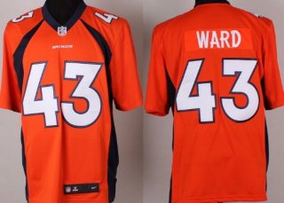 Nike Denver Broncos #43 T.J. Ward 2013 Orange Elite Jersey