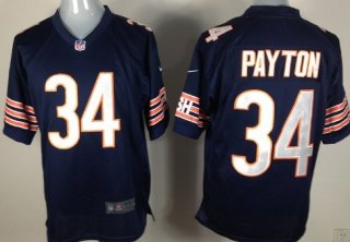 Nike Chicago Bears #34 Walter Payton Blue Game Jersey