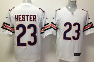 Nike Chicago Bears #23 Devin Hester White Game Jersey