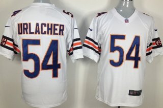 Nike Chicago Bears #54 Brian Urlacher White Game Jersey