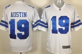 Nike Dallas Cowboys #19 Miles Austin White Game Jersey