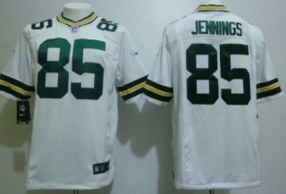 Nike Green Bay Packers #85 Greg Jennings White Game Jersey