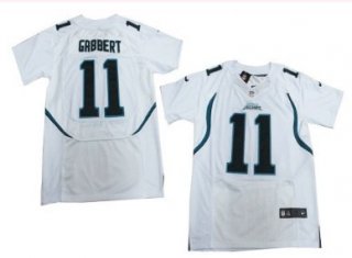 Nike Jacksonville Jaguars #11 Blaine Gabbert White Elite Jersey