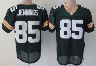 Nike Green Bay Packers #85 Greg Jennings Green Elite Jersey