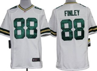 Nike Green Bay Packers #88 Jermichael Finley White Game Jersey