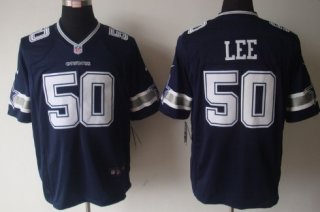 Nike Dallas Cowboys #50 Sean Lee Blue Limited Jersey