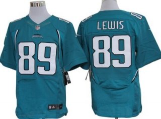 Nike Jacksonville Jaguars #89 Marcedes Lewis Green Elite Jersey