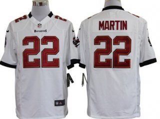 Nike Tampa Bay Buccaneers #22 Doug Martin White Game Jersey