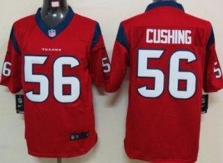 Nike Houston Texans #56 Brian Cushing Red Limited Jersey