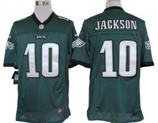 Nike Philadelphia Eagles #10 DeSean Jackson Dark Green Limited Jersey