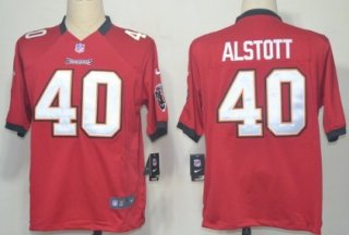 Nike Tampa Bay Buccaneers #40 Mike Alstott Red Game Jersey