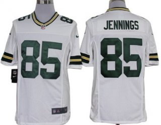 Nike Green Bay Packers #85 Greg Jennings White Limited Jersey