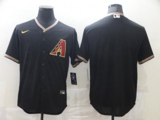 Men Arizona Diamondback Blank Black Game Nike MLB Jerseys