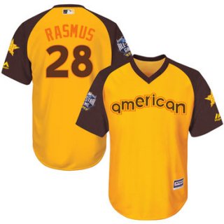 Colby Rasmus Gold 2016 MLB All-Star Jersey - Men's American League Houston Astros #28 Cool Base Game Collection