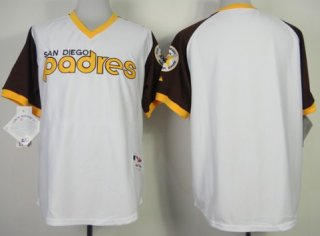 San Diego Padres Blank 1978 White Jersey