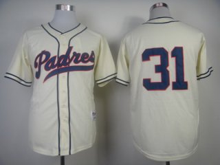 San Diego Padres #31 Dave Winfield 1948 Cream Jersey