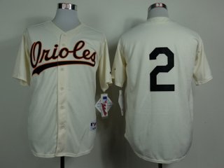 Baltimore Orioles #2 J.J. Hardy 1954 Cream Jersey