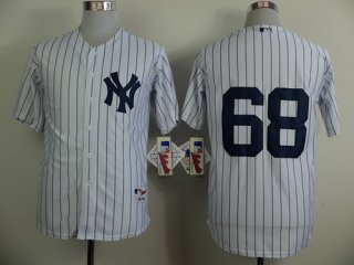 New York Yankees #68 Dellin Betances White Jersey