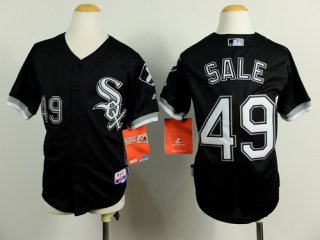 Chicago White Sox #49 Chris Sale Black Jersey