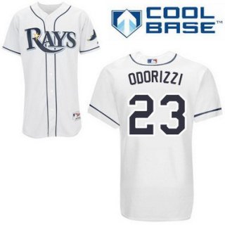 Tampa Bay Rays #23 Jake Odorizzi White Jersey