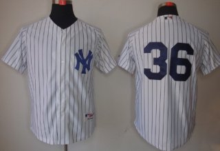 New York Yankees #36 Carlos Beltran White Jersey