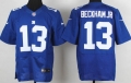Nike New York Giants #13 Odell Beckham Jr Blue Elite Jersey