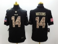 Nike Buffalo Bills #14 Sammy Watkins Salute to Service Black Limited Jersey