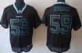 Nike Carolina Panthers #59 Luke Kuechly Lights Out Black Elite Jersey