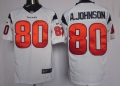 Nike Houston Texans #80 Andre Johnson White Limited Jersey