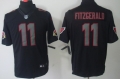 Nike Arizona Cardinals #11 Larry Fitzgerald Black Impact Limited Jersey