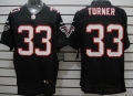 Nike Atlanta Falcons #33 Michael Turner Black Elite Jersey