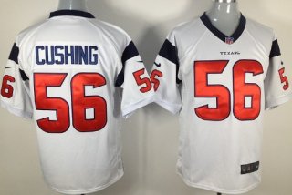 Nike Houston Texans #56 Brian Cushing White Game Jersey