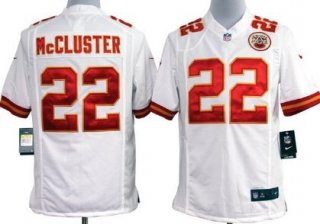 Nike Kansas City Chiefs #22 Dexter McCluster White Game Jersey