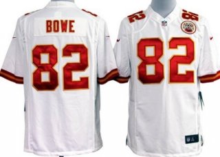 Nike Kansas City Chiefs #82 Dwayne Bowe White Game Jersey