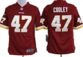 Nike Washington Redskins #47 Chris Cooley Red Game Jersey