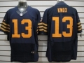 Nike Chicago Bears #13 Johnny Knox Blue With Orange Elite Jersey