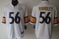 Nike Pittsburgh Steelers #56 Lamarr Woodley White Limited Jersey