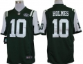 Nike New York Jets #10 Santonio Holmes Green Limited Jersey