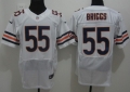 Nike Chicago Bears #55 Lance Briggs White Elite Jersey
