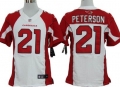 Nike Arizona Cardinals #21 Patrick Peterson White Elite Jersey