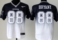 Nike Dallas Cowboys #88 Dez Bryant Blue/White Fadeaway Elite Jersey