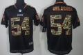 Nike Chicago Bears #54 Brian Urlacher Black With Camo Elite Jersey