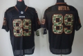 Nike Chicago Bears #89 Mike Ditka Black With Camo Elite Jersey