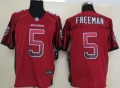 Nike Tampa Bay Buccaneers #5 Josh Freeman Drift Fashion Red Elite Jersey